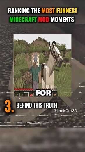The Long-Neck Minecraft Horse is actual NIGHTMARE fuel...