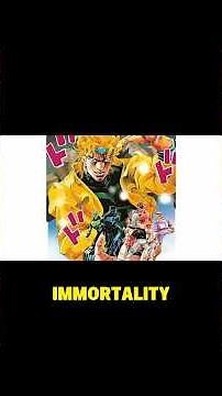Dio Brando explained in 74 seconds #jojobizzare #jojosbizarreadventure #diobrando
