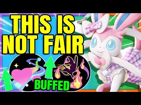 This BUFFED SYLVEON BUILD is Taking over Ranked | Pokemon Unite