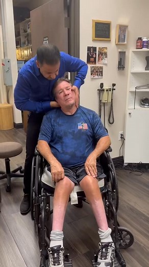 Atlas subluxation #fyp #chiropractor #adjustment | Ben Moshref