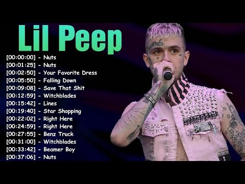 Lil Peep Playlist | Save That Shit, Mezzy, OMGiMWigs | Sad Rap Chill Mix