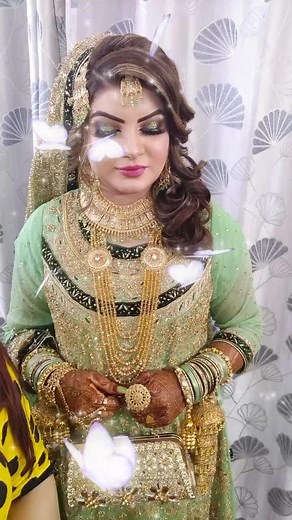 Traditional South Asian Bridal Attire Showcase