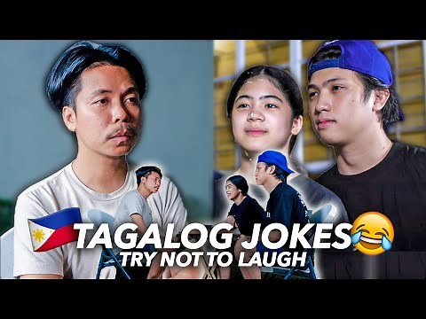 TAGALOG JOKES With EMPOY (Try Not To Laugh!!) | Ranz and Niana