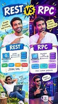 Ep 25: REST vs RPC | System Design Trade-offs | REST vs gRPC [#RESTvsRPC]
