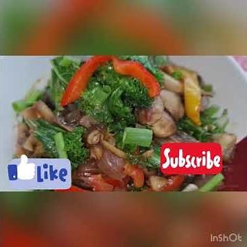 How to Stir-Fry Curly Leaf Kale with Mushrooms |How to cook kale Healthy &Delicious