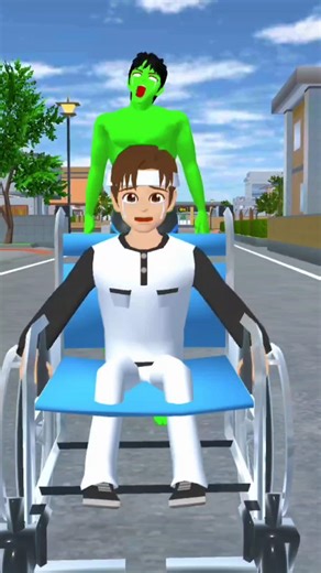 Petugas Polisi Gila😀. #sakuraschoolsimulator #cartoon #sakura #short #viralshorts #robot #fun