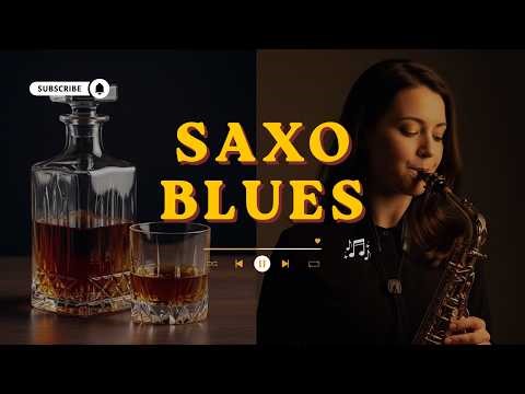 Blues Saxophone Instrumental 🎷 Soft Jazz Music for Work & Deep Concentration