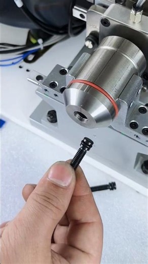 Screw assembly O-ring automation #O-ring assembly machine #Sealing ringAssembly machine #QuantumYe