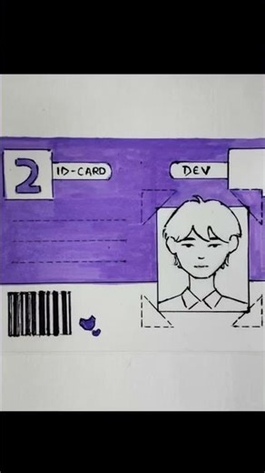 diy id card made by #TheArtfulSoul