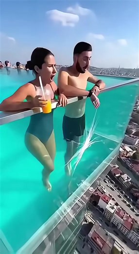 Dangerous Glass Waterpool Experience: Safety First!