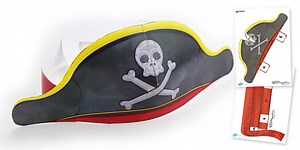 Pirate Hat Paper Craft Template