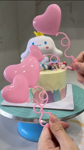 Cinnamoroll birthday cake 🩵 | Goldy bakes