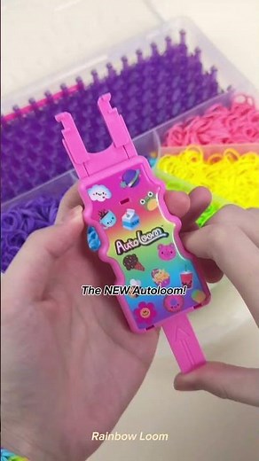 Unboxing the NEW Autoloom! Is it worth the hype?! #rainbowloom #autoloom #unboxing #asmrsounds