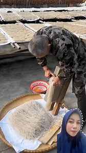 1.7K views · 3.5K reactions | Pembuatan Bihun secara tradisional ⁉️ #reaction #fbreels #info #shorts #bihun #mie #mihun | Nur AmaliaSukma | Facebook