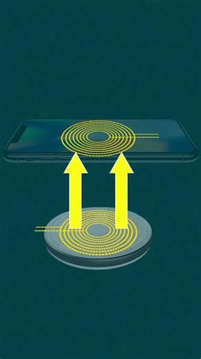 How Does Wireless Charging Work #tech #iphone #shorts