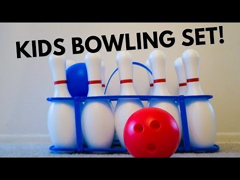 KIDS BOWLING SET! | Stats XXL Giant Bowling Set with Carrying Case Review