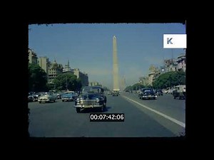 1960s Argentina, Buenos Aires Street Scenes, 35mm