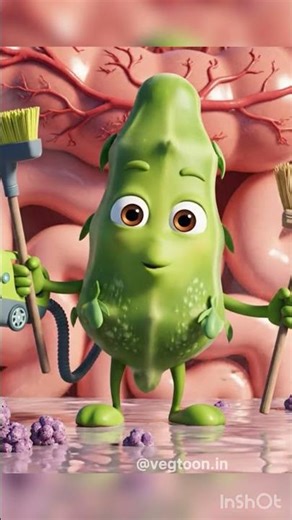 Bhindi Ka Power 🔥 | Body Clean + Health Boost | VegToon.in