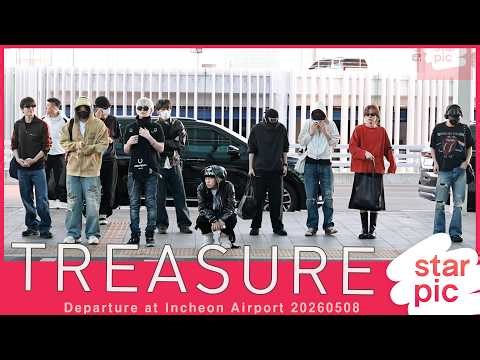 트레저 '홍콩 공연 파이팅!' [STARPIC] / TREASURE Departure at Incheon Airport 20260508