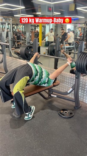120 Kg Warmup 😚 #benchpress #powerlifting #powerbuilder #powerful #gymlife