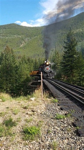 It's 2017, and we're trackside at the Georgetown Loop Railroad in the mountains of Colorado! Listen and watch as 2-8-0 #111 climbs the steep grades and crosses Clear Creek. What's your favorite Colorado narrow gauge railroad? Tell us in the comments! 📷 Nick Hovey Like, follow, and share for more! Have ideas for a video, something you'd like to see? Let us know! #railway #railroad #STEAM #steamengine #steamlocomotive #history #locomotive #thatsteamguy #historicpreservation #operations #heavyequi