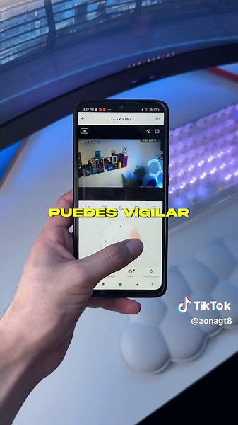 Cámara Bombillo con Visión Nocturna para Seguridad