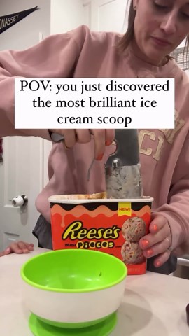 POV: You just discovered the most brillian ice-cream scoop