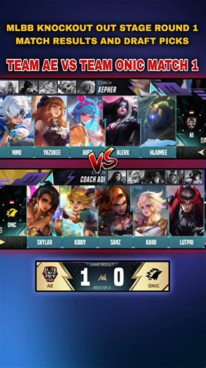 ALTER EGO STRIKES FIRST 😱 | AE vs ONIC Match 1 | M7 Knockout