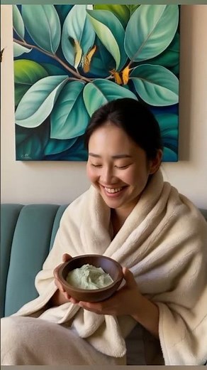 🌿 Learn how to make a homemade EUCALYPTUS OINTMENT by clicking on the video linked in this Short 🤧