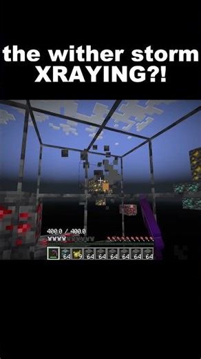 pov: the wither storm XRAYING?! 😭