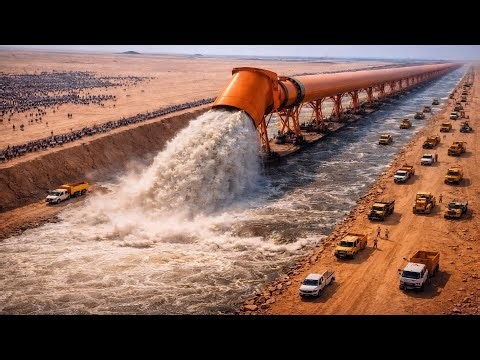 How Egypt Is Turning the Sahara Into Farmland With Massive Irrigation Projects