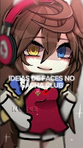 {Ideias de Faces no gacha club🌷🦋