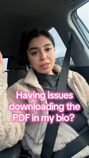 Aris 🎀 on Instagram: "If you’re having issues downloading the PDF file linked in my bio, watch this 🫶🏼 #arisfitchallenge"