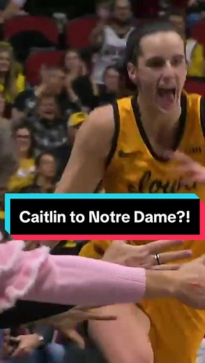 Before becoming an Iowa Hawkeye, Caitlin Clark actually committed to play for Notre Dame… #caitlinclark #fullcourtpress @espnW @ESPN