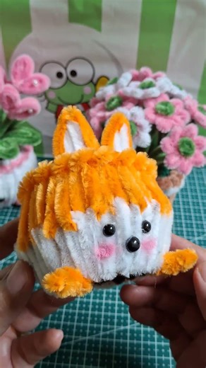 DIY VAS BUNGA KARAKTER #kawatbulu