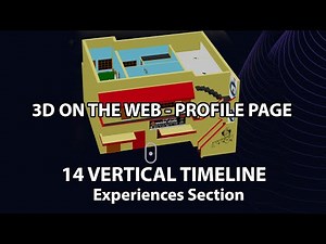 14 Vertical Timeline Component for Work Experience Section