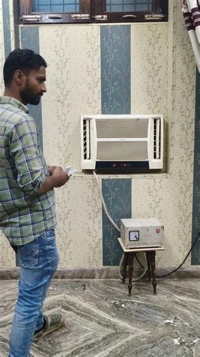 Hitachi Summer Model Window Ac Testing & Deep Cleaning, In Maharana Pratap Enclave Aligarh || BABLU
