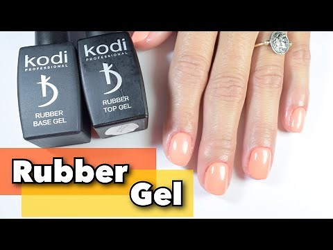 How To Apply Rubber Gel For Beginners. Watch Me Work.
