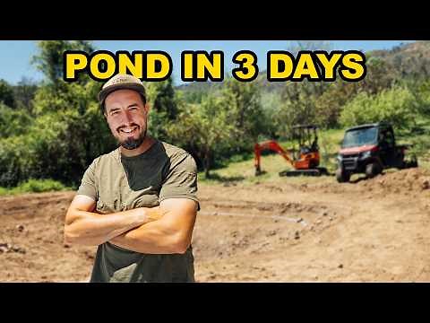 I Built a Backyard Pond in 3 Days (Start to Finish)