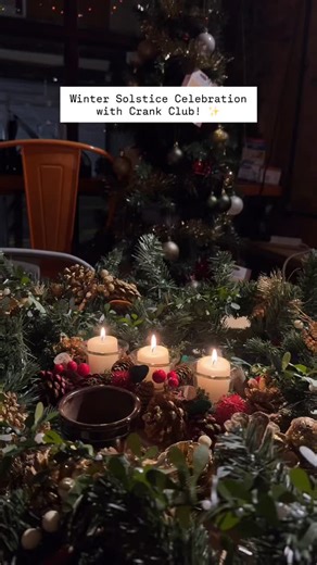 On Sunday we spent the evening with Crank Club celebrating Winter Solstice 🌙✨ It was a chance to slow things right down and spend some time reflecting and preparing ourselves to rest… a welcome contrast to the usual rush and noise of this time of year. We made: 🕯️ beeswax candles 🎄 altar baubles 🌿 shower tea bags (aka a bit of self-care you can actually use) Nothing complicated, nothing intense… just a calm, cosy space to pause and do something with our hands. Thanks to everyone who came alo