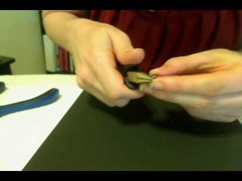 Beaded Earring Tutorial - Eye and Head Pin Tutorial