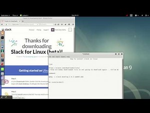 how to install slack in kali linux / Linux Mint / Debian / Ubuntu Fedora (linux)