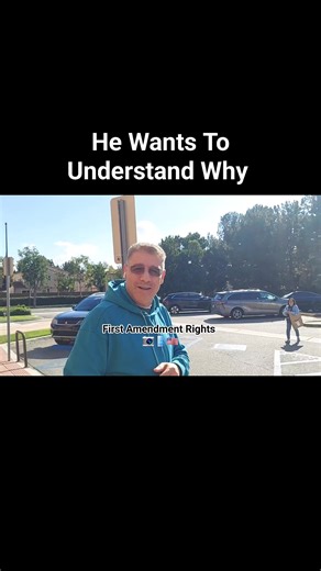 He Wants To Understand Why Subscribe to First Amendment Rights (Channel link in comments) #FacebookReels #FirstAmendmentRights 📷📱🇺🇸 #Freedom #PublicPhotographyIsNotACrime #PublicVideography #1AAudit | First Amendment Rights