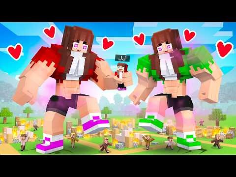 JJ and Strong LOVE CURSE - Maizen Minecraft Animation