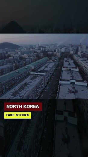 North Korea. Fake Stores