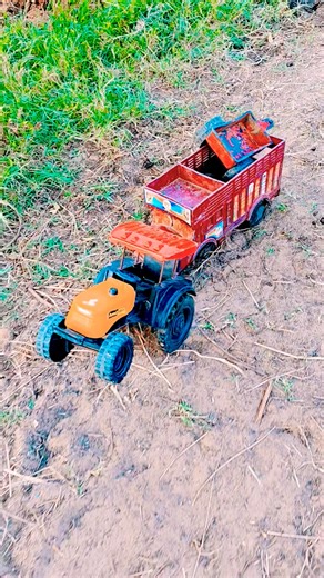 Review big RC Tractor Tyre fitting with trolley loading john Deere Die-cast review #tractor