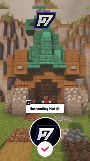 Enchanting Hut - Witches Hat in Minecraft