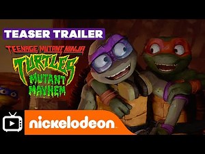 Teenage Mutant Ninja Turtles: Mutant Mayhem (2023 Movie) | Official Teaser Trailer | Nickelodeon UK