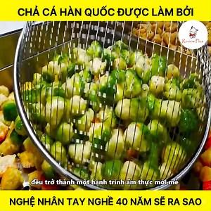 Sự kỳ diệu bời chả cá Hàn Quốc với nghệ nhân tay nghề 40 năm | Review Plus