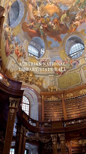 🇦🇹 9 Best things to do in Vienna ⬇️ 1. Palais Daun-Kinsky: a hidden gem often overlooked by tourists, discover the opulent interiors of this Baroque palace with free entry. 2. Cocktails at Das LOFT: Sip on expertly crafted cocktails while soaking in panoramic views of Vienna’s skyline from this popular rooftop bar. 3. Vienna State Opera: watch world-class performances in a stunning architectural masterpiece; you can get standing room tickets for as little as €13 (details for how in my free gui